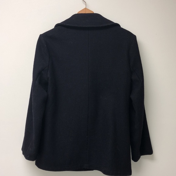 Lands End. Pea Coat. 10 - Picture 3 of 6